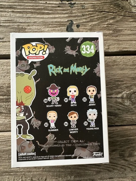 Funko Pop! Cornvelious Daniel Green and Red Vinyl Figure (Rick and Morty #334) - Picture 3 of 6